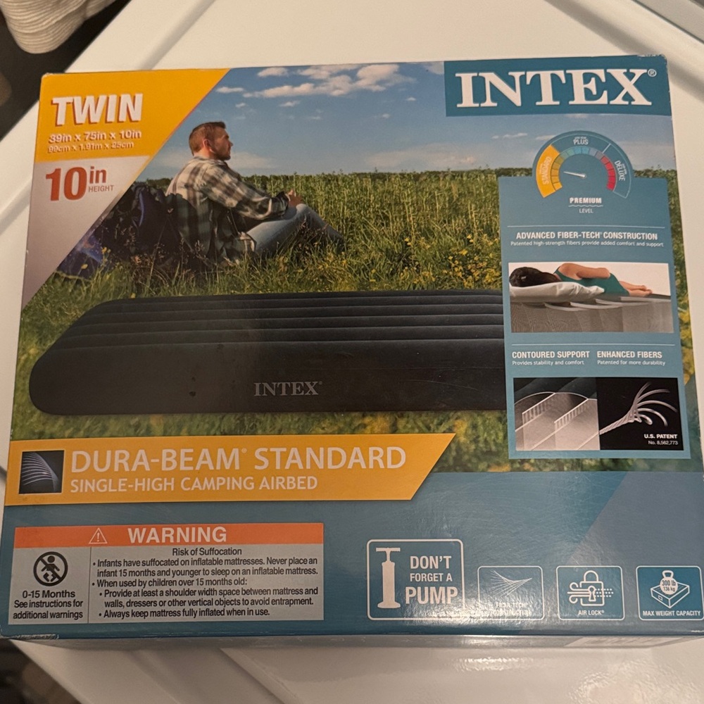 Intex Twin Dura-Beam Standard Airbed